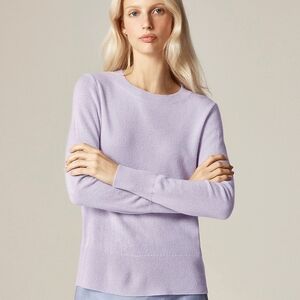 J. Crew Light Purple Cashmere Sweater